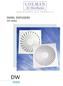 Air Distribution SWIRL DIFFUSERS DW SERIES SERIES