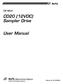 Clif Mock. CD20 (12VDC) Sampler Drive. User Manual. Manual No A