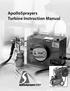 ApolloSprayers Turbine Instruction Manual