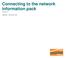 Connecting to the network information pack Version 5