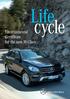 Environmental Certificate for the new M-Class. Life cycle