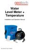 Water Level Meter + Temperature