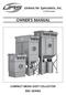 COMPACT MEDIA DUST COLLECTOR BDC SERIES