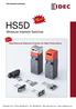 HS5D Miniature Interlock Switches