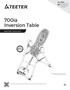700ia Inversion Table