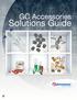 GC Accessories. Solutions Guide. Liners Ferrules Cool-Lock Nut. Septa Vials Gold Seals