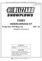Blizzard, PO Box , Milwaukee, WI UNDERCARRIAGE KIT. Dodge Ram 1500 Mega Cab Installation Instructions