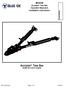 BX4330 Acclaim Tow Bar Operator Manual & Installation Instructions