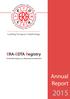 ERA-EDTA Registry. The ERA-EDTA Registry is an official body of the ERA-EDTA. Annual Report