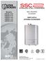 WALL MOUNTED GAS BOILER. Models UBSSC-050 UBSSC-075 UBSSC-100 UBSSC-150 UBSSC-200 PARTS, KITS & OPTIONAL ACCESSORIES
