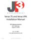 Verax 75 and Verax VPA Installation Manual