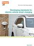 The voice of the energy industry. Developing standards for electric vehicle smart charging
