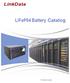 LinkData LiFeP04 Battery Catalog