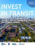 INVEST PRIORITY PROJECTS. IN TRANSIT The Regional Transit Strategic Plan for Chicago and Northeastern Illinois