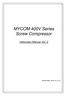 MYCOM 400V Series Screw Compressor