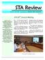 STA Review. STA 60 TH Council Meeting