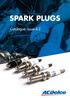 SPARK PLUGS. Catalogue: Issue 4.2