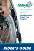 SERVING THE TRANSPORTATION NEEDS OF PERSONS WITH DISABILITIES IN MILWAUKEE COUNTY. Introduction to Transit Plus Program