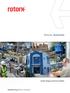 Rotork Australia. Product Ranges and Service Facilities. Redefining Flow Control