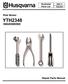 Illustrated Parts List I Ride Mower YTH2348. Repair Parts Manual
