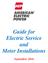 Guide for Electric Service and Meter Installations