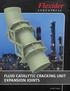 Flexider FLUID CATALYTIC CRACKING UNIT EXPANSION JOINTS INDUSTRIAL. An IMCI Company