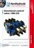 Directional control valve / RM 270