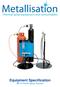 Equipment Specification MK73 Flame Spray System