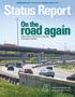 Status Report. road again. On the. Higher driver death rate is a downside of economic recovery EMBARGOED UNTIL 12:01 A.M. EDT, THURSDAY, MAY 25, 2017