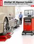 WinAlign HD Alignment Systems Fast and accurate wheel alignment for multi-axle trucks NEW