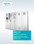 Simplifying the energy transition flexible and easy-to-use converter for innovative grids usa.siemens.com/sinacon-hc