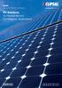 Solar Product Overview Catalogue. PV Solutions for Residential and Commercial Applications