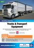 Trucks & Transport Equipment