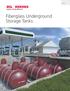 Fiberglass Underground Storage Tanks. Fuel