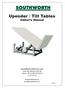 Upender / Tilt Tables Owner s Manual