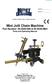 Mini Jolli Chain Machine Part Number: & M04 Parts and Operating Manual