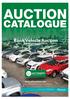CATALOGUE Bank Vehicle Auction - Tue 26 July (10h30)