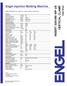 Engel Injection Molding Machine VERTICAL CLAMP INSERT 330V/90 WP US. Data Sheet INSERT 330V/90 WP US - VERTICAL CLAMP / VERTICAL INJECTION
