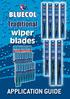 wiper blades wiper blades APPLICATION GUIDE