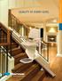 QUALITY AT EVERY LEVEL STRAIGHT STAIR LIFTS