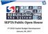 SEPTA Public Open House. FY 2018 Capital Budget Development January 24, 2017