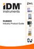 Preventive Maintenance and Calibration Program: IDM provides OEM services: