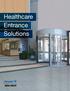 Healthcare Entrance Solutions