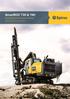 SmartROC T35 & T40 Surface drill rigs for quarrying and construction