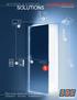 ACCESS & EGRESS LOCKING DEVICES SOLUTIONS. 1.5 Exit Devices. The lock behind the system. SDCSecurity.com