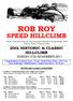 ROB ROY SPEED HILLCLIMB. Venue of the first Victorian and Australian Hillclimb Championship 1938 Clintons Road, Christmas Hills