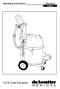 Operating Instructions. International English. CCS Dust Extractor