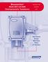 Masoneilan. Model 8007 and 8008 Electropneumatic Transducers. New Nozzle Design Minimises Effect of Vibration. Specification Data BS 6500 E 06/03