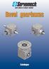 Bevel gearboxes. Catalogue