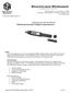 Operating and Service Manual 1250-Series Exacta 2 Digital Torque Wrench